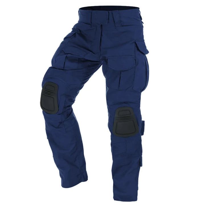 Die ultimative Herren Outdoor-Hose: Cargo-Design, Knieschutz und extreme Robustheit.