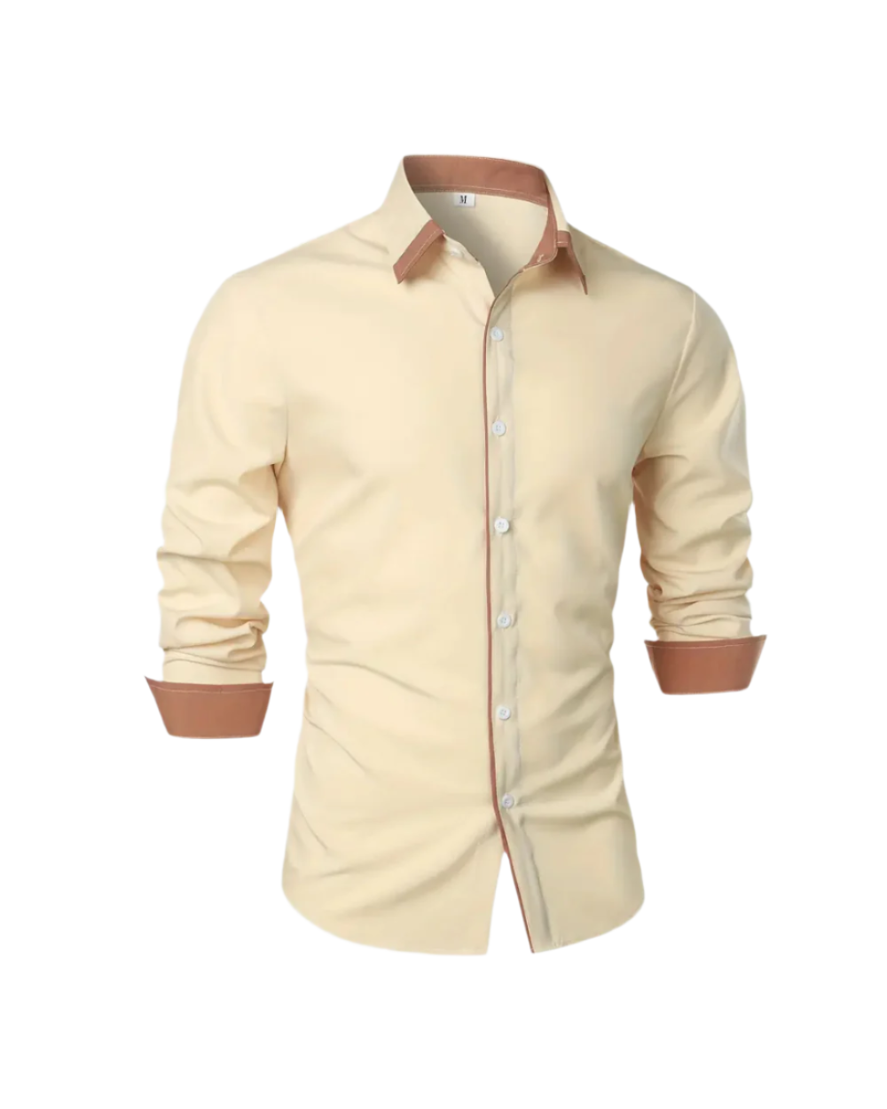Modernes Herren Langarmhemd Button-Up, atmungsaktiv & bequem. Klassischer Schnitt für jeden Anlass.