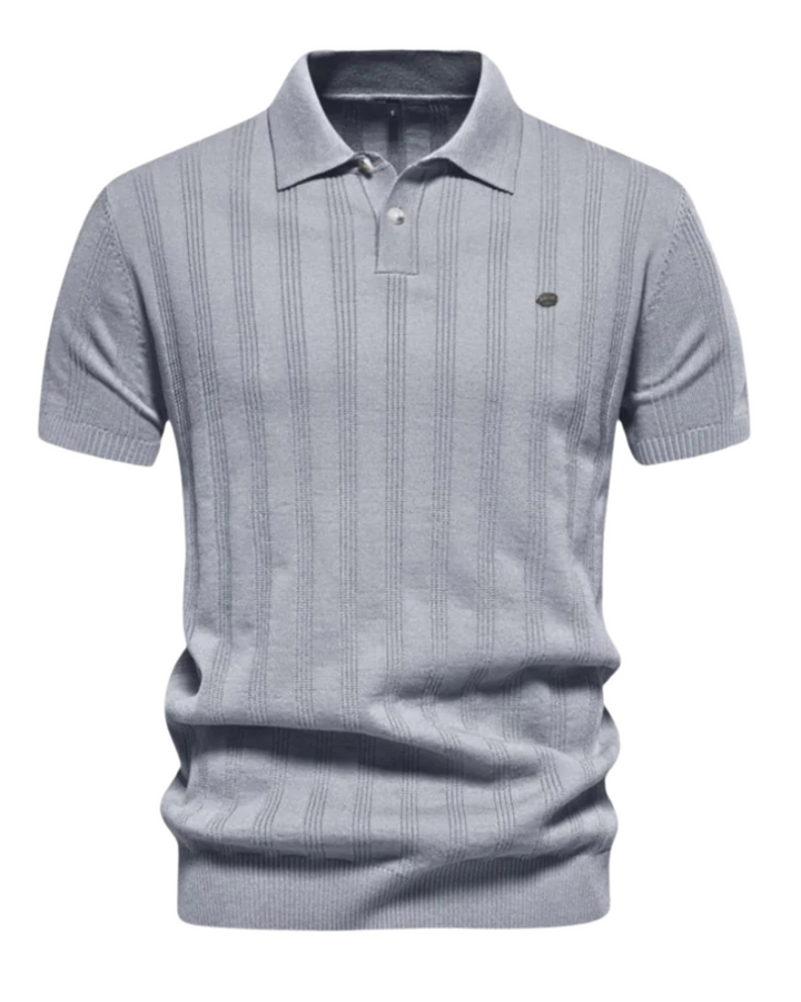 Vielseitiges Freizeit Poloshirt für Männer, Kurzarm Slim Fit. Bequem und modisch für den Alltag.