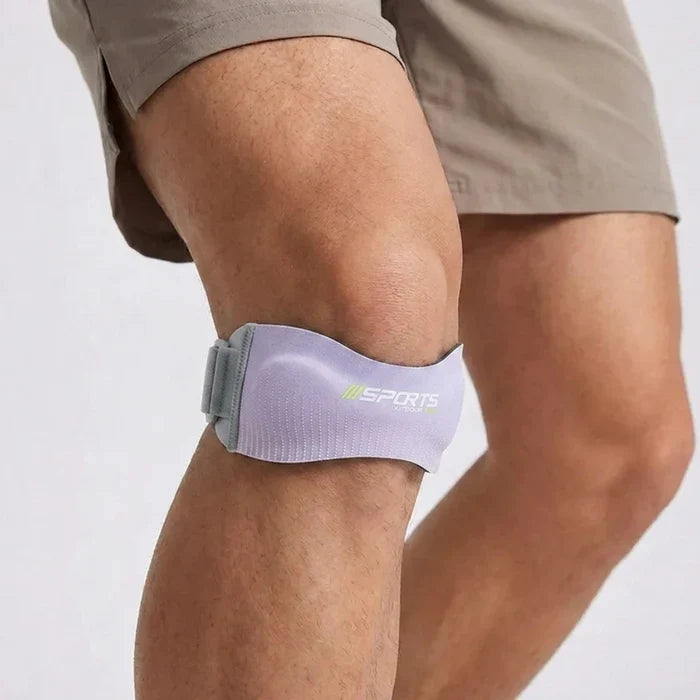 Hochwertiges Knieband für Patella-Unterstützung, unisex, verstellbar, mindert Schmerzen & fördert Heilung.