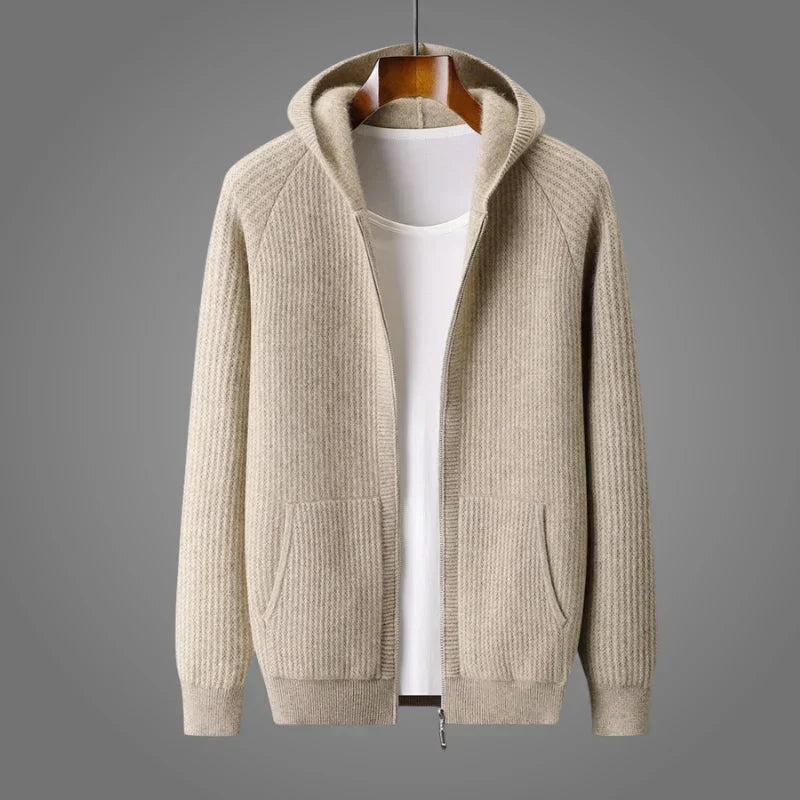 Weicher Herren-Sweatshirt aus Baumwolle, locker sitzend, ideal für Freizeit & Winter.
