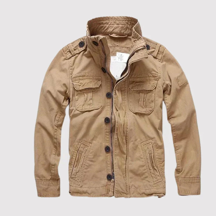 Lässige Herren Vintage-Jacke für den Alltag, perfekt für Streetwear, Freizeit und kühle Sommerabende.