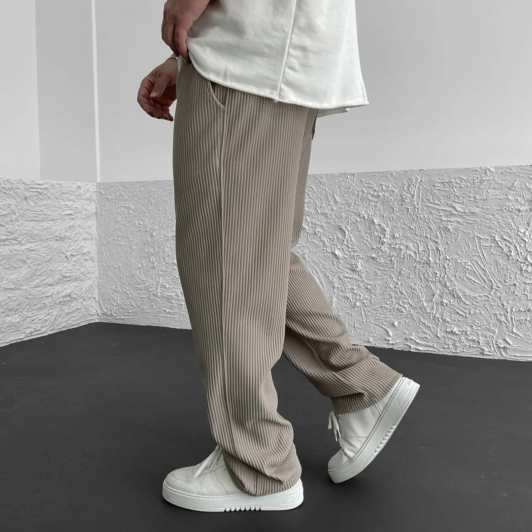 Hochwertige Herren Strickhose, Relaxed Fit, für maximalen Komfort. Vielseitige Freizeithose.