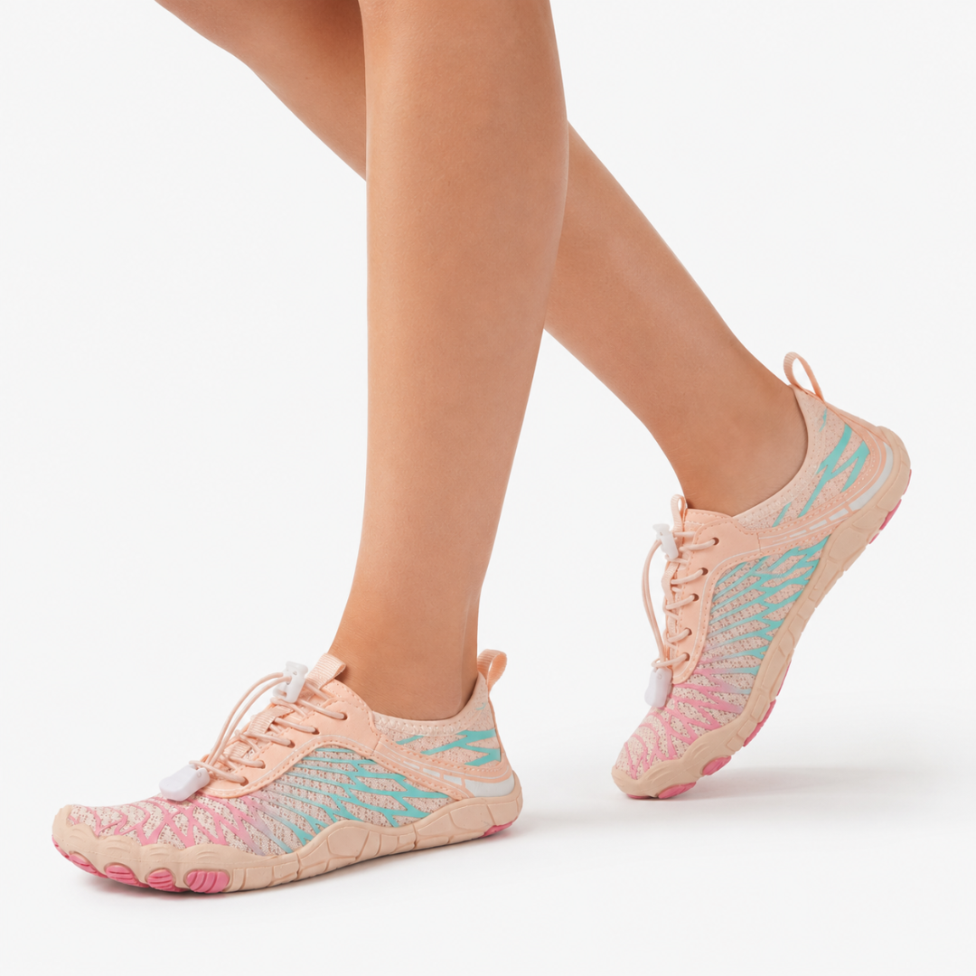 Flexible Barfußschuhe für Wassersport & Urlaub, mit Anti-Rutsch-Sohle. Perfekt für Strand und Schwimmen.