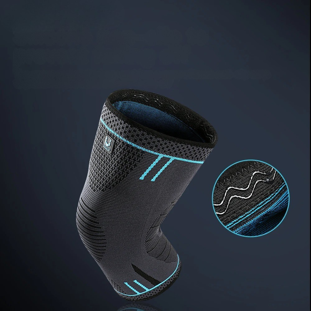 Vielseitige Kniebandage: Atmungsaktiv, flexibel & unterstützend für Sport, Fitness und Alltag.