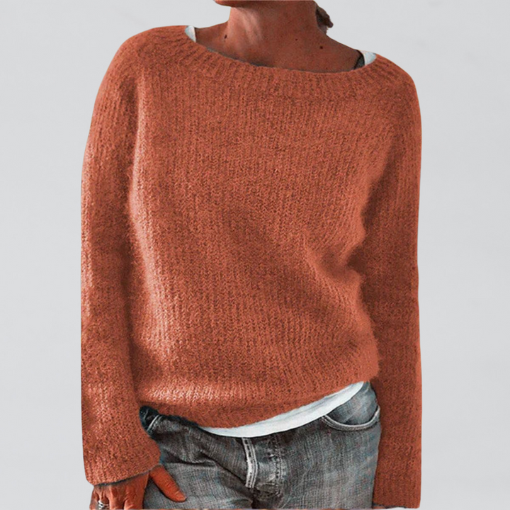 Stilvoller Damen Sweater für entspannte Eleganz in der Freizeitmode, gemütliches Oberteil für Herbst & Winter.