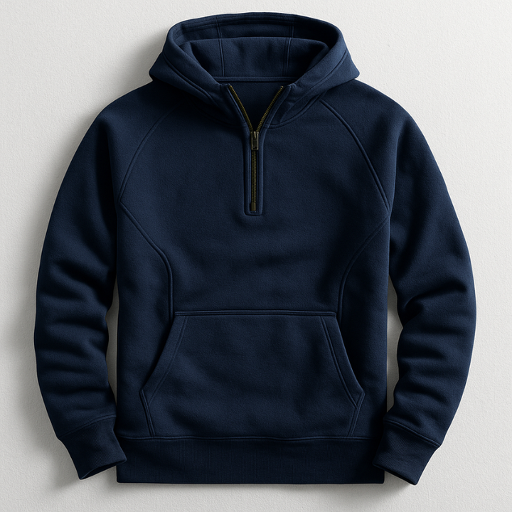 Stylischer Herren Kapuzenpullover, mittelgewicht, regular fit. Hoher Tragekomfort für Freizeit & Sport.