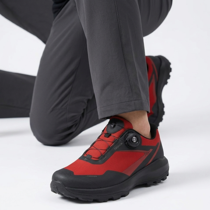 Herren Trailrunning Schuhe, wasserdicht, rutschfest & mit unterstützender Knöchelstütze.