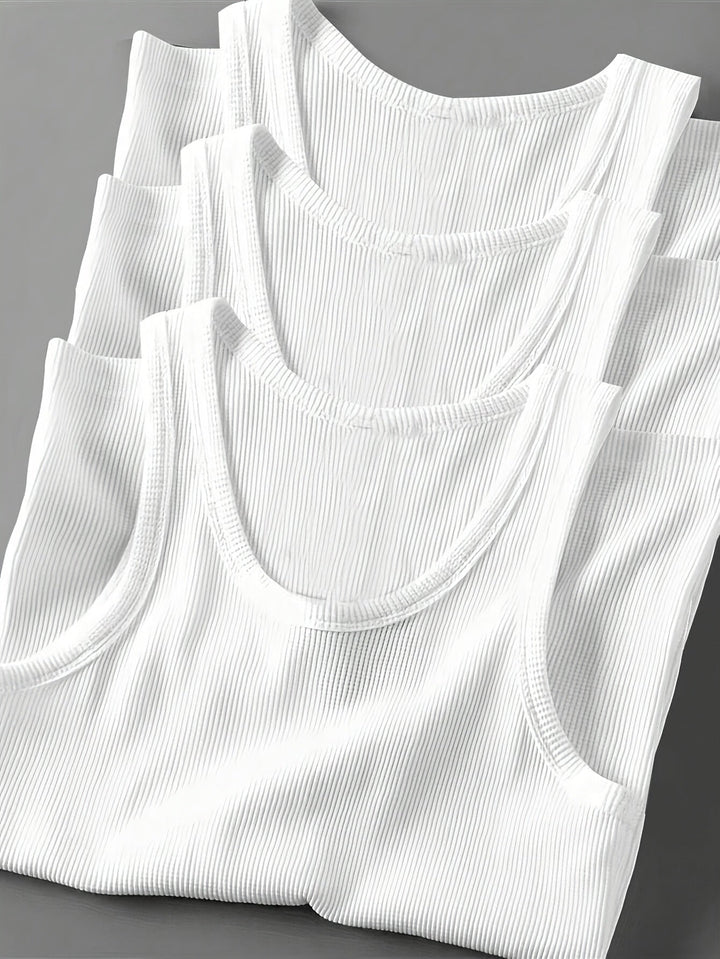 Stylisches Herren Tanktop Set für Sport & Alltag. Modernes Muskelshirt für Fitness & entspannte Freizeit.