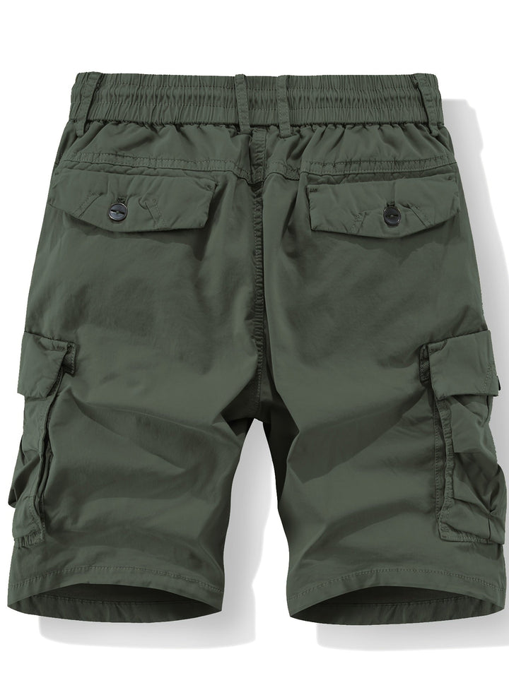 Robuste Herren Cargo-Shorts, perfekt für Outdoor, Wandern & Freizeit. Funktionale Kurzehose für Männer.