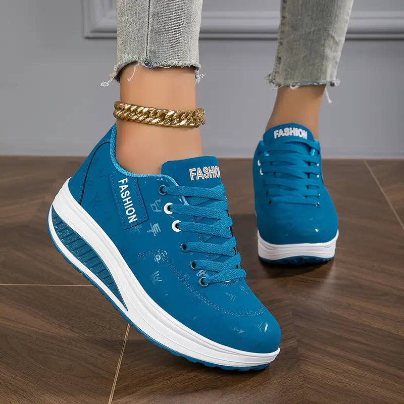 Leichte, atmungsaktive & rutschfeste Damen Sneaker; orthopädische Schuhe für optimale Unterstützung im Alltag.