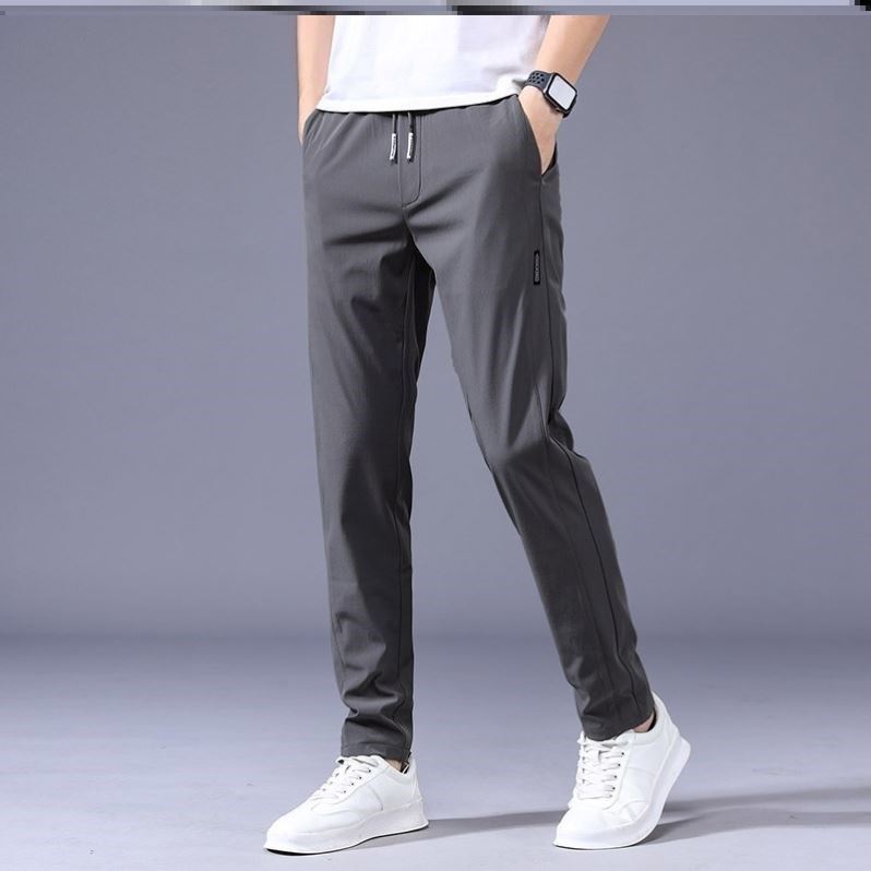 Stylische Unisex Jogger Freizeithose, lockere Passform, Kordelzug, vielseitig für Streetwear und entspannte Tage.