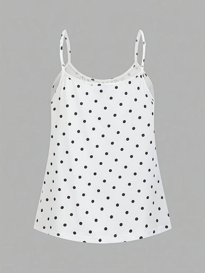 Dreierpack bequemer Damen Tops mit Spaghettiträgern, vielseitig kombinierbar für jedes Outfit.