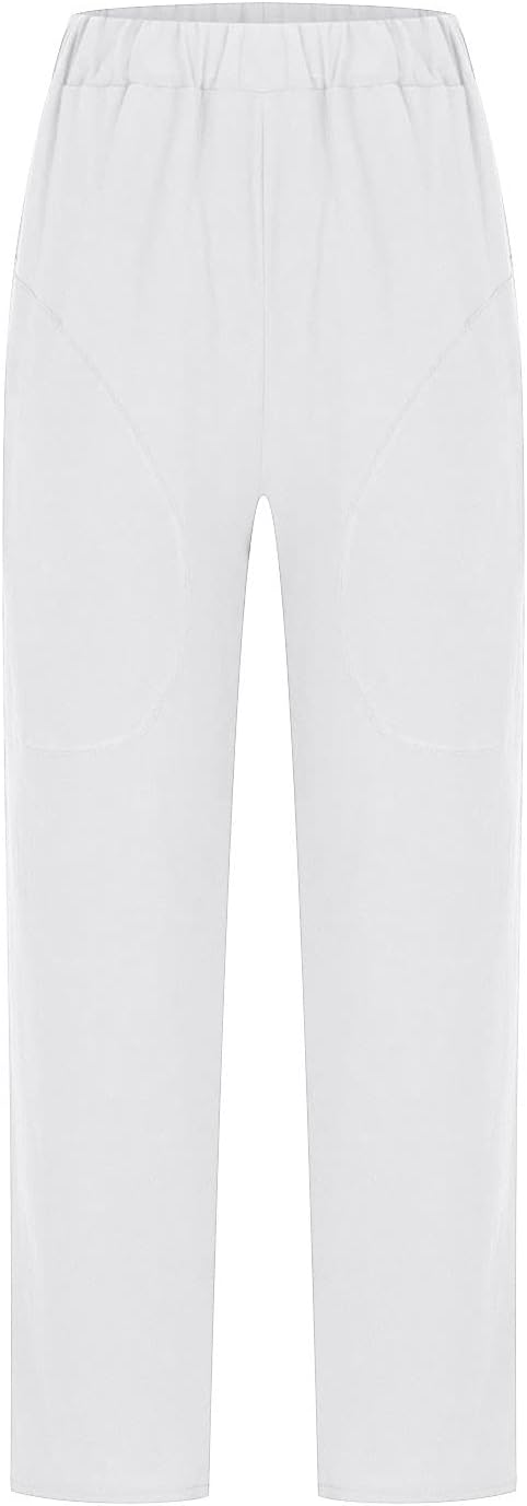 Locker sitzende Damen Stoffhose, Relaxed Fit, für mühelose Eleganz jeden Tag.