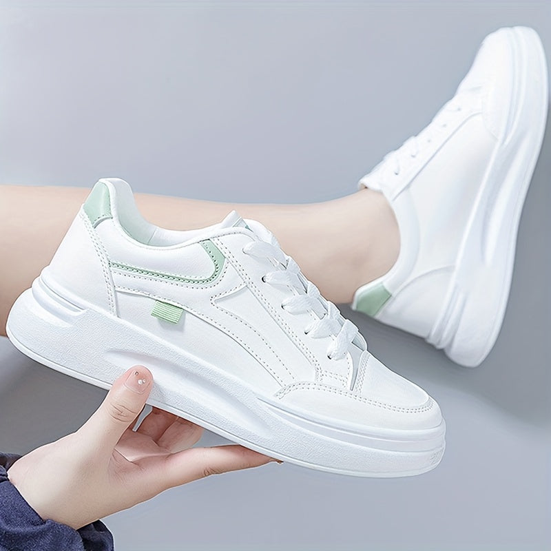 Sportlich-elegante Damen Sneaker. Modische Alltagsschuhe, perfekt für Freizeit und Büro. Maximaler Komfort.