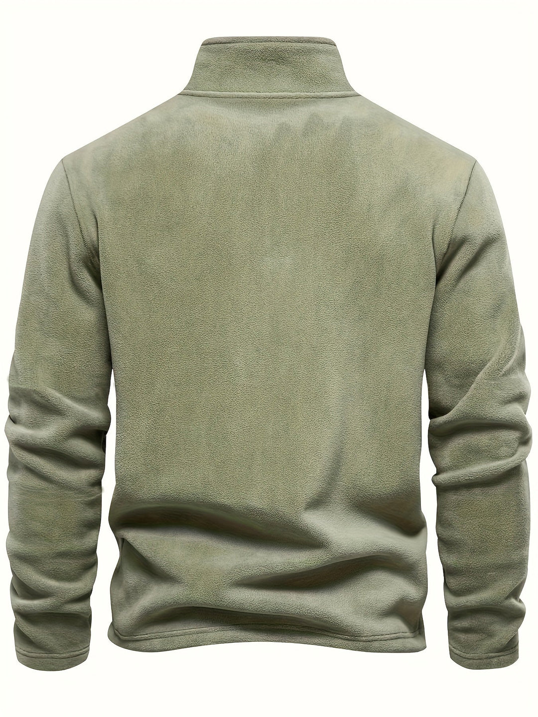 Klassischer Herren Half-Zip Pullover mit Stehkragen, Langarm. Ideal als Winterpullover für Komfort & Stil.