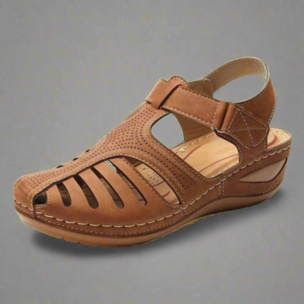 Hochwertige Damenschuhe: orthopädische Komfortsandalen für Frauen, ideal für Fussgesundheit.