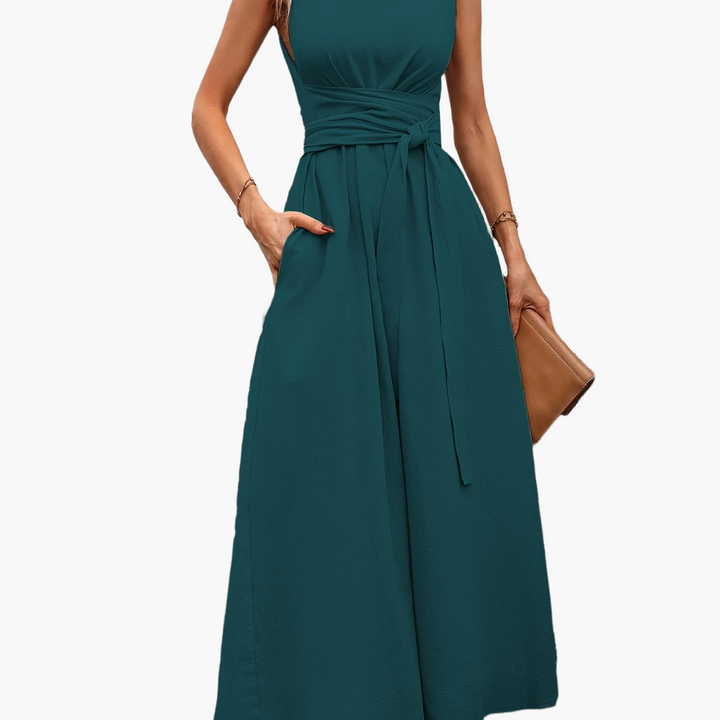 Eleganter ärmelloser Damen Jumpsuit, perfekt für Frühling, Sommer & entspannte Freizeit-Looks.