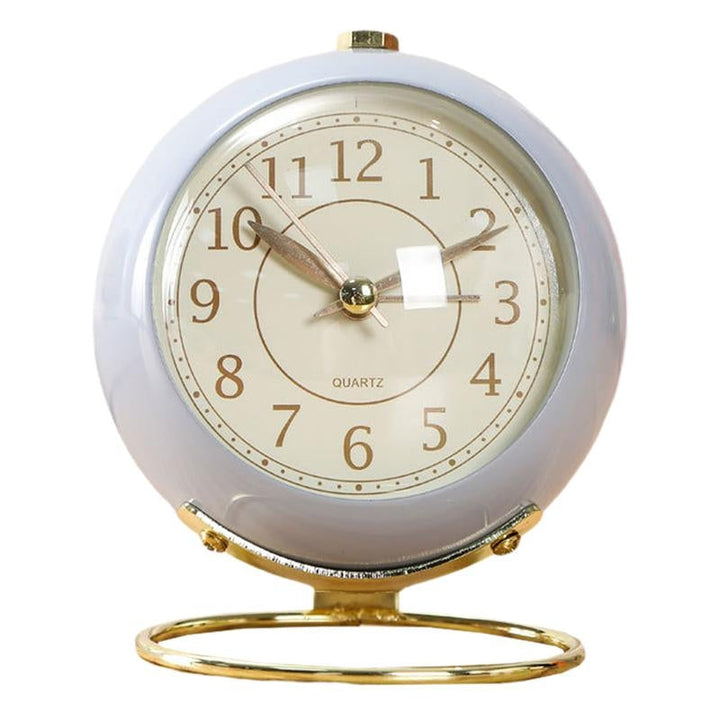 Hochwertige Dark Academia Tischuhr. Elegante Vintage Deko Uhr als Blickfang im Wohnzimmer oder auf dem Schreibtisch.