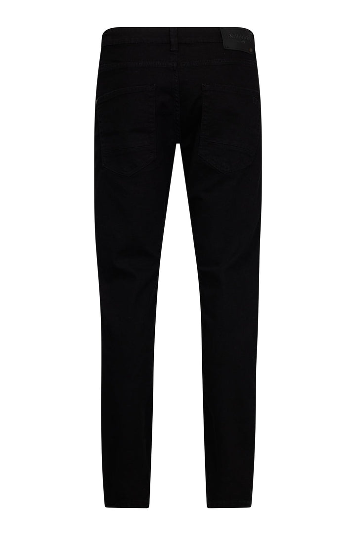 Zeitlose Herrenjeans, gerades Bein, blauer Denim, perfekt für einen entspannten Alltagslook.