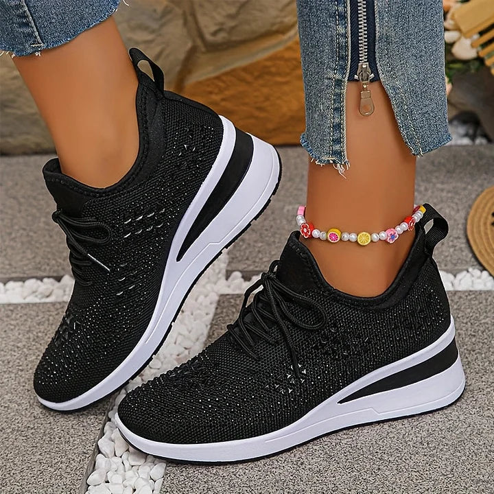 Hochwertige orthopädische Damen-Freizeitschuhe, mit optimaler Dämpfung und atmungsaktivem Design.