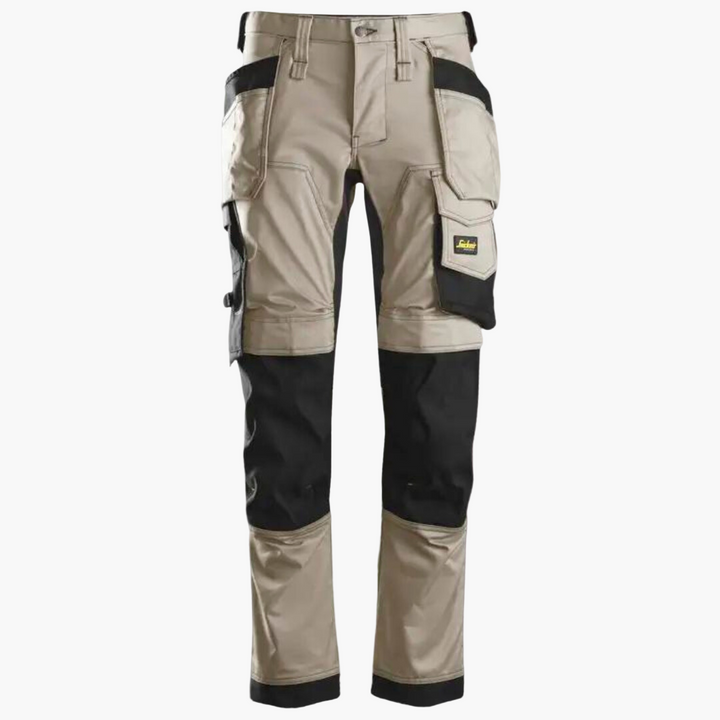 Praktische Herren Outdoor-Arbeitshose für Handwerker und Bau mit robustem Material und Multifunktionstaschen.