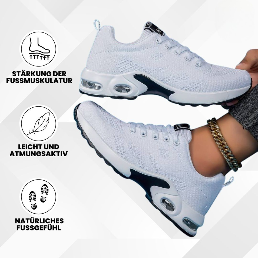 Damen Komfortschuhe für schmerzfreie Schritte, orthopädisch, ideal für Alltag.