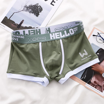 Weiche Herren Baumwoll-Boxershorts im 6er Pack, ideal für Alltag und Sport, mit Stretchanteil.