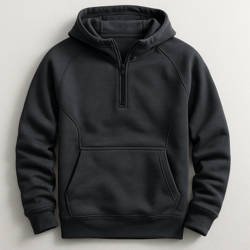 Herren Kapuzenpullover, mittelgewicht. Regular fit mit Kängurutasche. Klassischer Look für jeden Tag.
