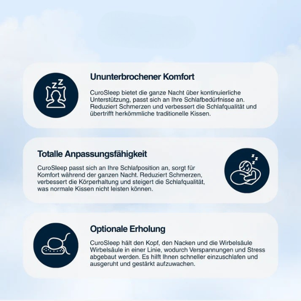 Arosa Kopfkissen: Premium Komfort für tiefen, erholsamen Schlaf.