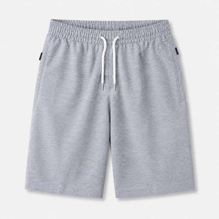 Vielseitige Herrenshorts für Sport & Freizeit, atmungsaktiv, entspannter Schnitt mit Kordelzug.