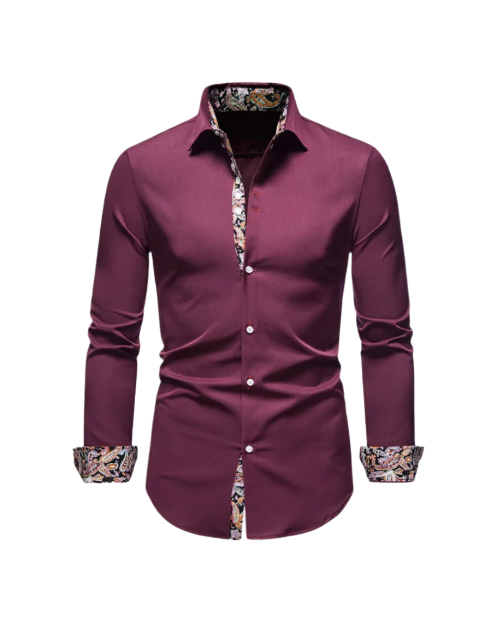 Modernes schwarzes Herren Slim Fit Hemd, Feinschnitt, perfekt für elegante Anlässe und Freizeitmode.