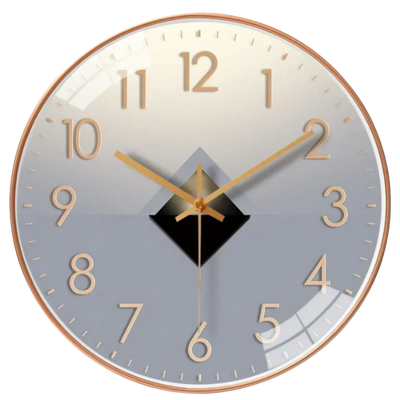Digitale QuietEdge Wanduhr mit großem Display für klare Ablesbarkeit, perfekt für Wohnzimmer & Büro.