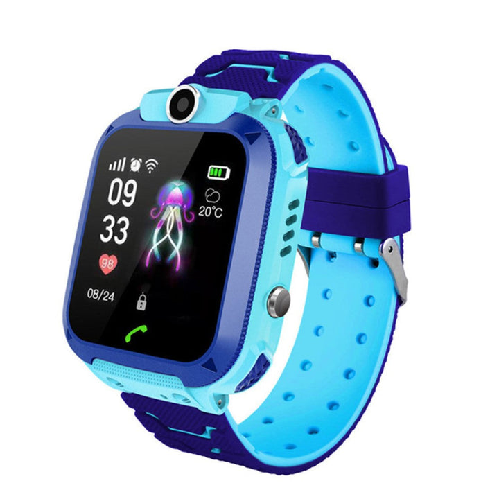 SOS-Funktion der Kinder Smartwatch wird aktiviert. Notruf-Uhr für schnelles Handeln in Notsituationen.