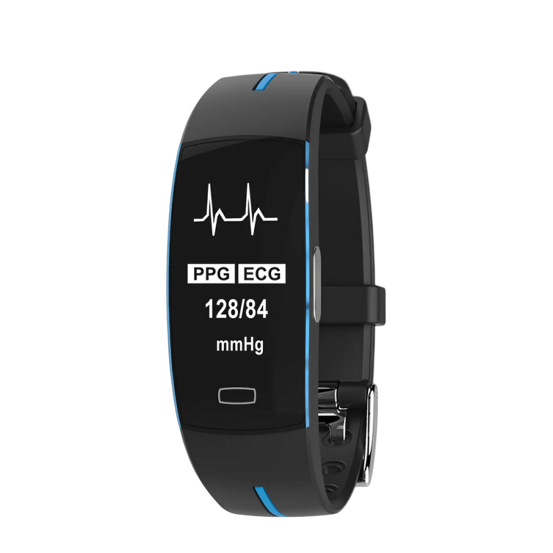 Unisex Aktivitätstracker mit OLED-Display, Pulsmesser, Schlaftracker & wasserdichtem Design. Smart & Modern.