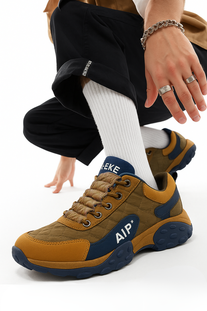 Atmungsaktive Herren Slip-On Sneaker, leicht & breit. Ideale Sommerschuhe & Freizeitschuhe für Herren mit Komfort.