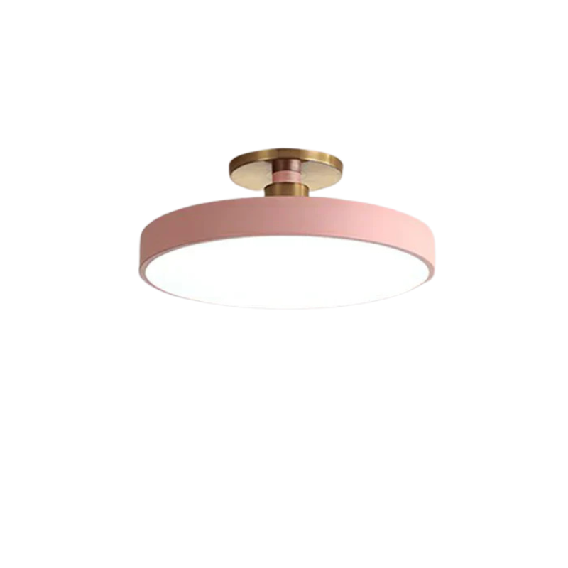 Minimalistische Deckenlampe, nordisches Design. Ideale Beleuchtung für Wohn- und Schlafbereiche.
