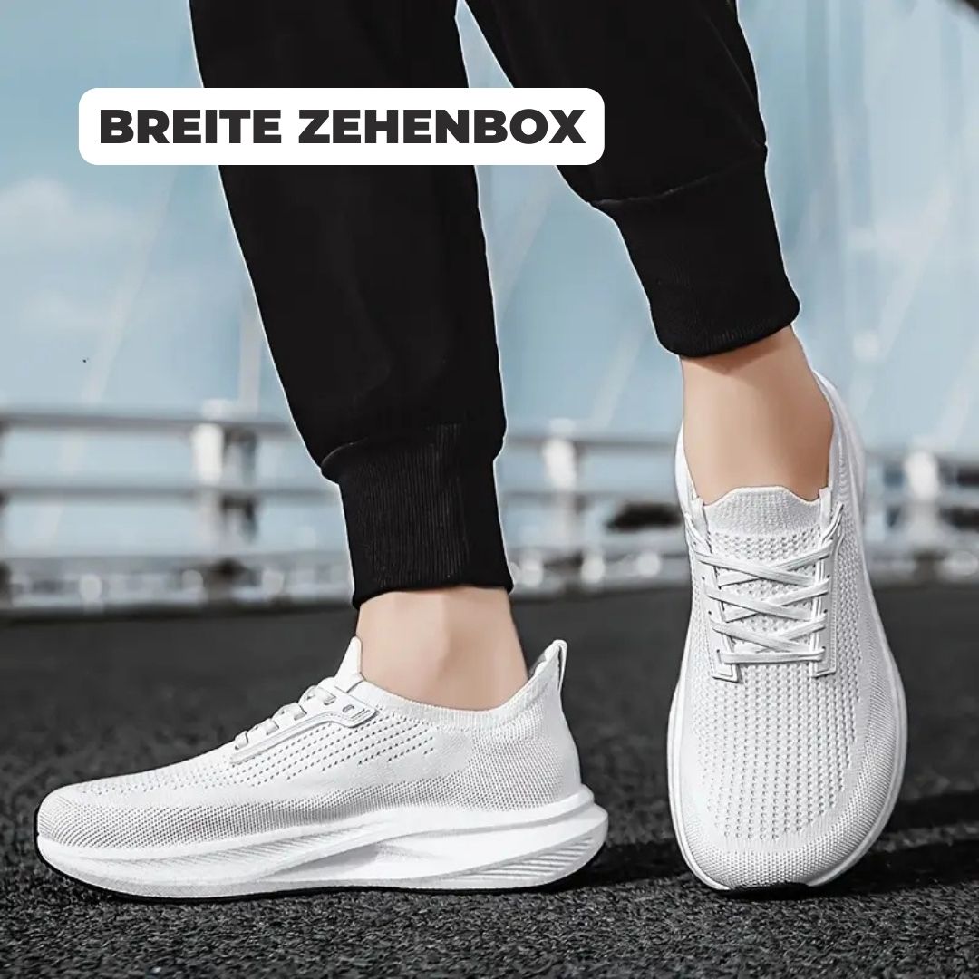 Schmerzlindernde Damen Sneaker, unterstützt Füße im Alltag.