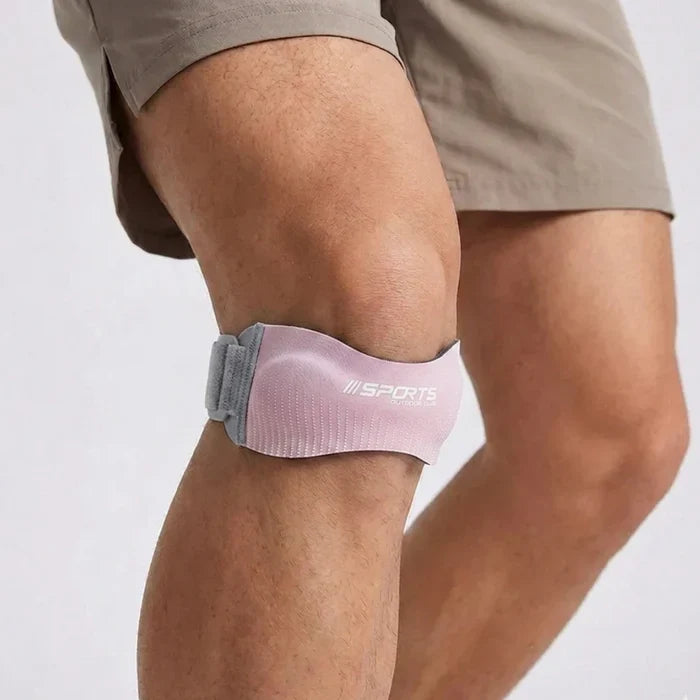 Ergonomische Knieband-Orthese, verstellbar, für Patella-Schutz & Unterstützung bei Sport und Alltag.
