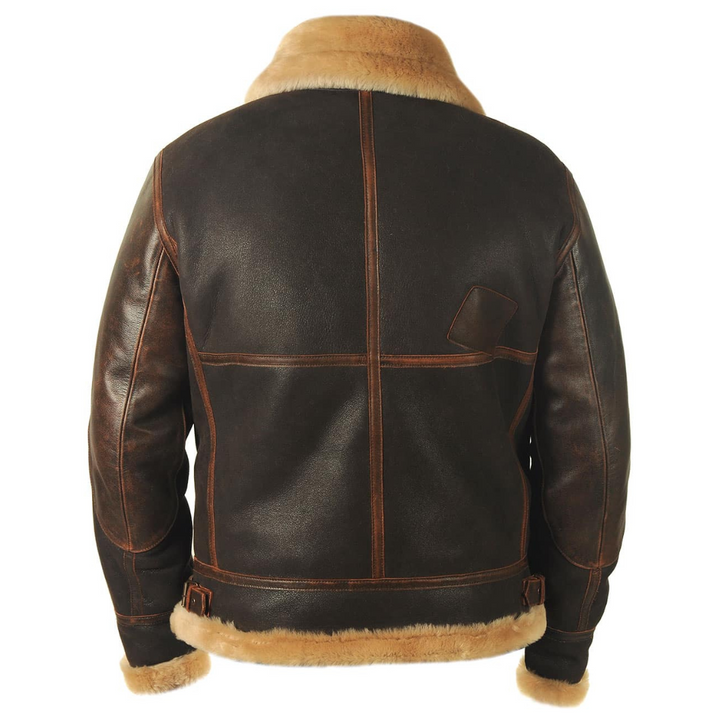 Klassische Herren Bomberjacke, Pilotenschnitt, ideal für Freizeit & Alltag.