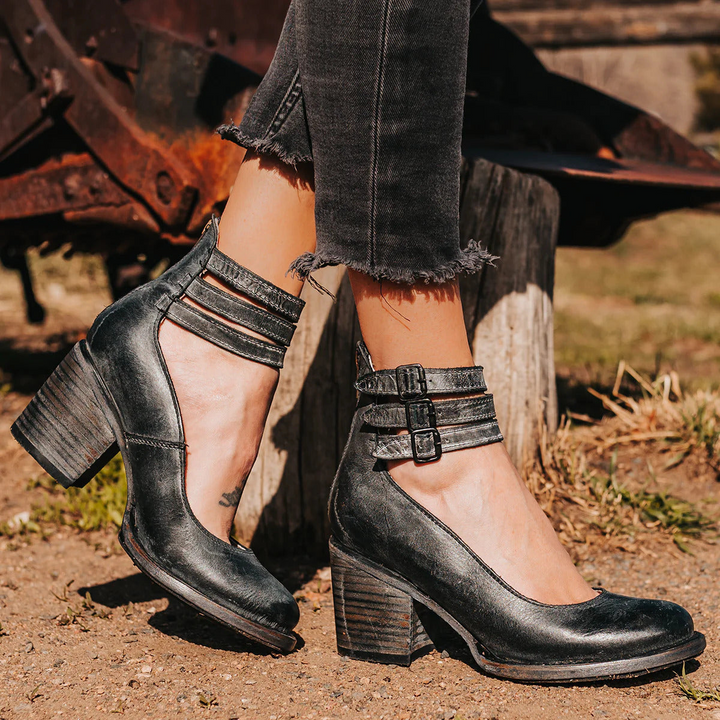 Bequeme Damen Absatzschuhe mit weicher Komfortsohle; stilvolle Pumps für Business & Freizeit.