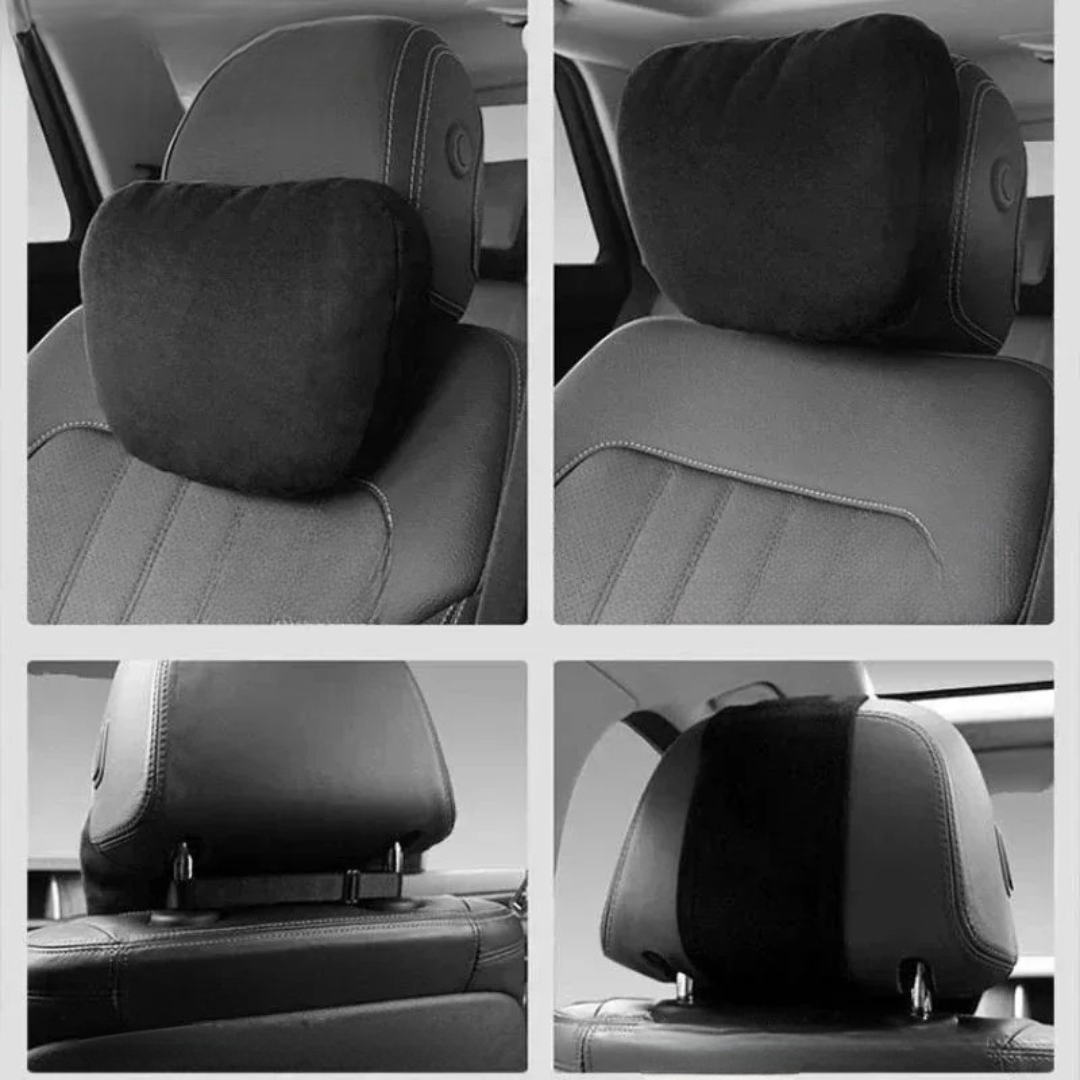 Komfortables Auto-Nackenkissen, ideal für entspannte lange Autofahrten und Reisen.