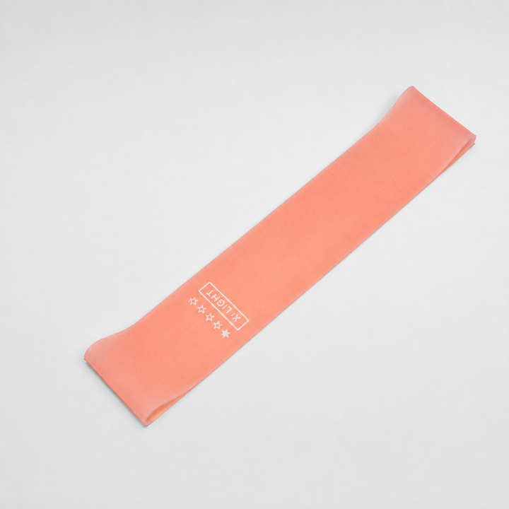 Vielseitiges Fitnessband Set, 5 Gummibänder für Kraft- & Beintraining zu Hause. Optimales Sportzubehör.