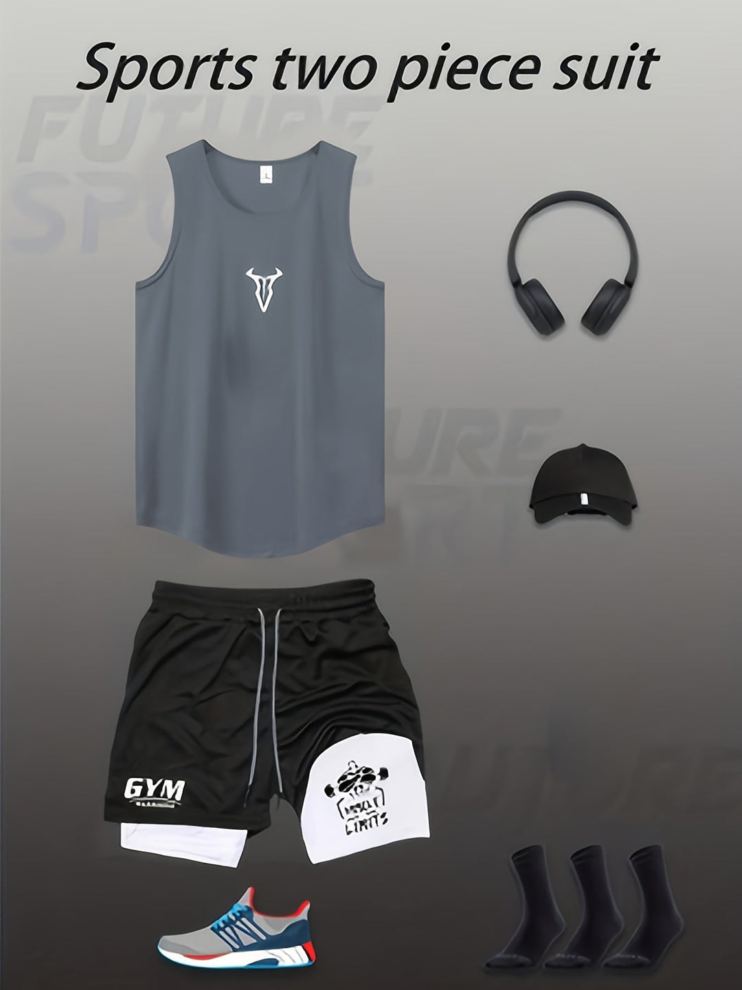 Kurze Herren Fitness Shorts für optimalen Komfort beim Training, vielseitig einsetzbar.