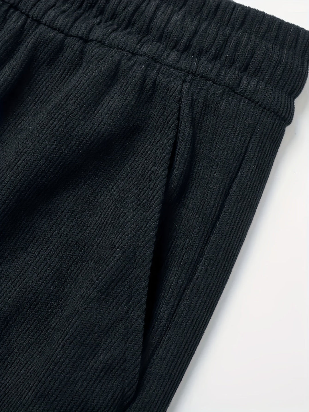 Blaugraue Herren Winterhose, sehr bequem & warm, gefüttert, elastischer Bund, perfekte Freizeithose.