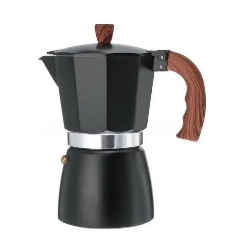 Klassischer Perkolator zur einfachen und schnellen Zubereitung von aromatischem Espresso.