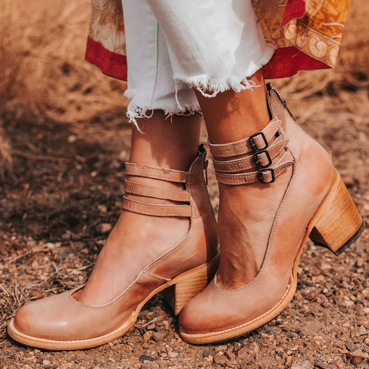 Moderne Damen Komfortschuhe, stilvolle Absatzschuhe für jede Gelegenheit, mit weicher Innensohle.
