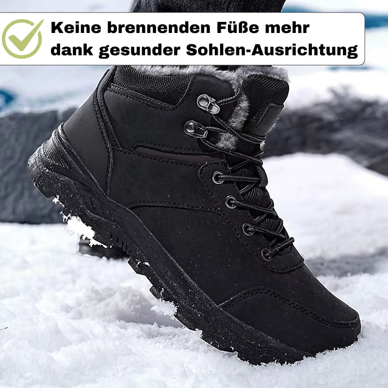 Warme, wasserdichte Damen Winterschuhe mit Kälteschutz. Ideal für trockene Füße und Wärme bei Schnee & Eis.