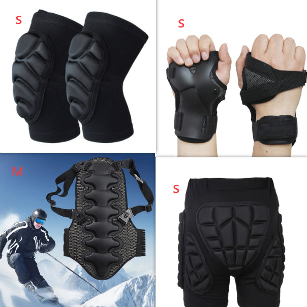 Protektorenhose Unisex: Optimaler Hüft- und Oberschenkelschutz für Skifahren, Snowboarden, Skaten und Outdoor-Sport.
