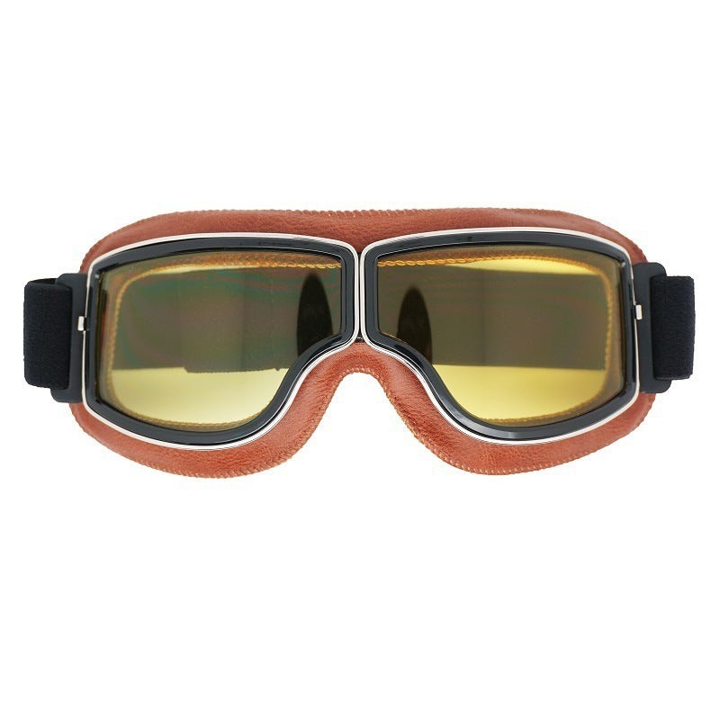 Klassische Biker-Brille Herren, Vintage, polarisiert, UV-Schutz, hochwertige Verarbeitung.